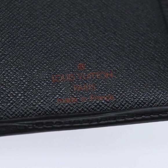 LOUIS VUITTON Epi Porte Cartes Credit Long Wallet Black - Picture 8 of 16